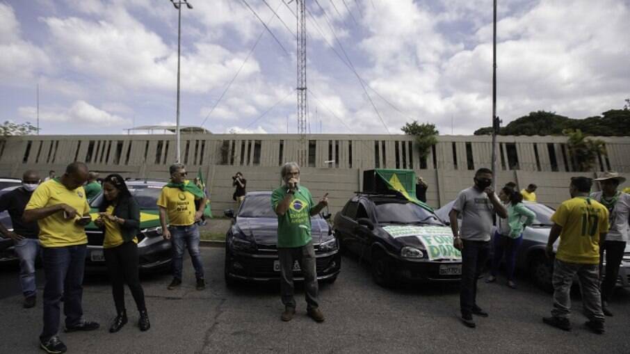 Carreata contra Maia e Doria em São Paulo