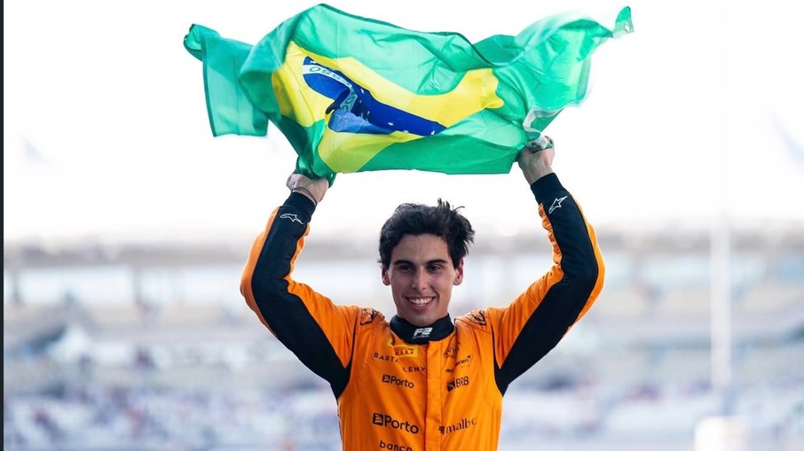 Gabriel conquistou o segundo lugar na sprint de Mônaco no ano em que foi campeão da F2