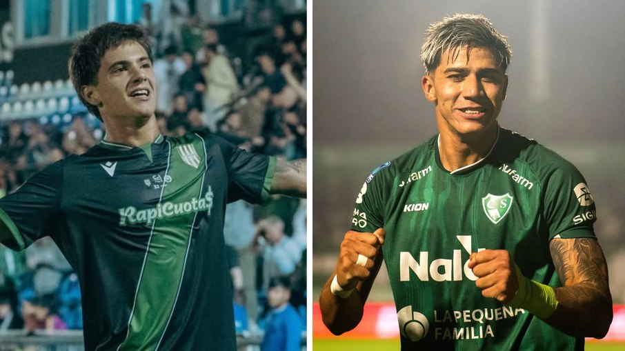 Tiziano Perrotta é uma das opções ofensivas do Banfield, enquanto Junior Marabel chega ao duelo após marcar na estreia do Sarmiento no Clausura