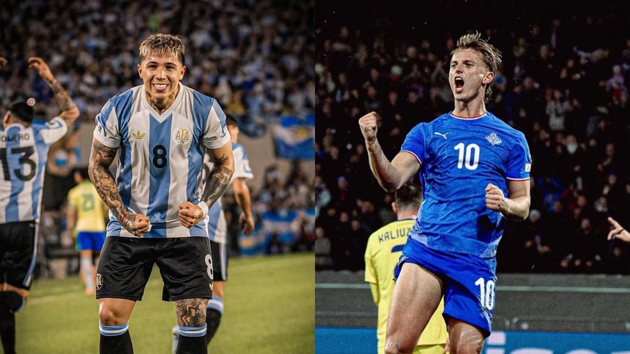 Enzo Fernández e Gudmundsson são destaques de Argentina e Noruega Enzo Fernández e Gudmundsson são destaques de Argentina e Noruega
