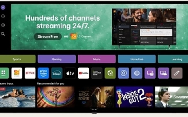 LG Channels amplia oferta e ultrapassa marca de 650 canais gratuitos