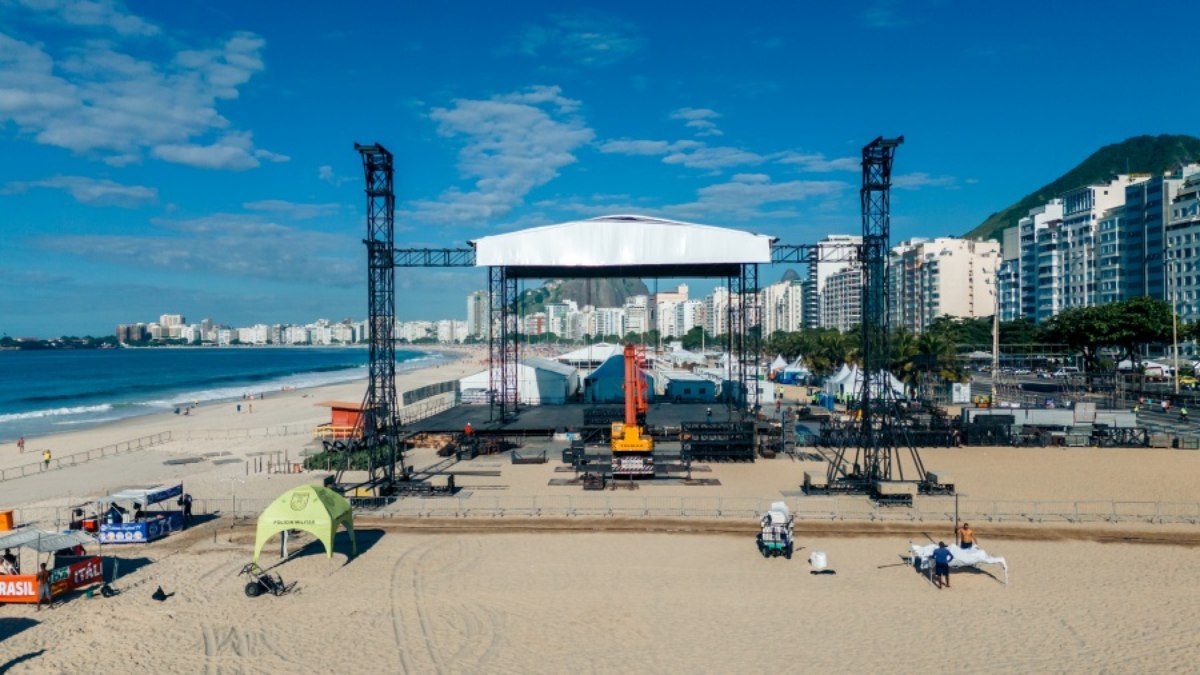 Madonna contará com palco de 812 metros quadrados em Copacabana