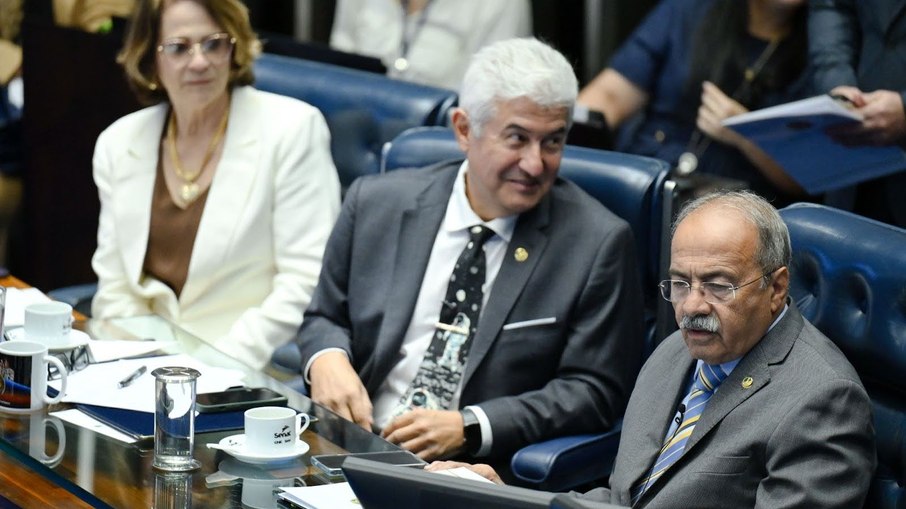 Mesa: senadora Damares Alves (Republicanos-DF); senador Astronauta Marcos Pontes (PL-SP); presidente desta sessão, senador Chico Rodrigues (PSB-RR)