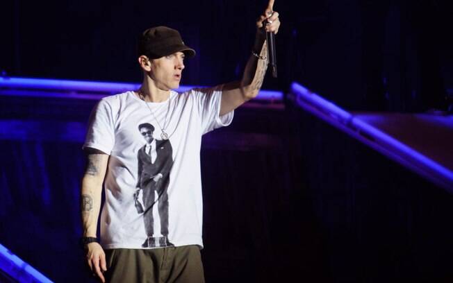 Apesar de branco, Eminem é um dos rappers mais respeitados da cena