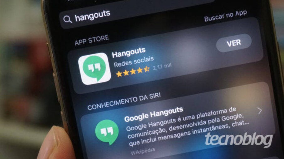 Google Hangouts será encerrado em novembro