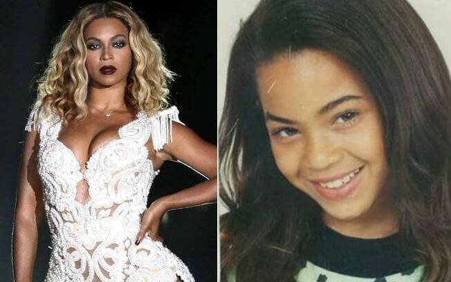 Antes e depois das celebridades: Beyoncé quando era criança