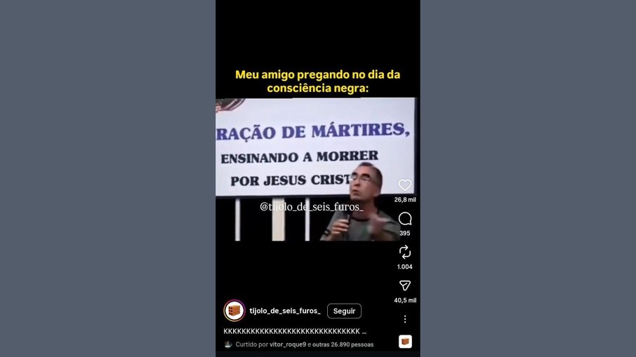 Vitor Roque curte publicação que incentiva racismo Vitor Roque curte publicação que incentiva racismo