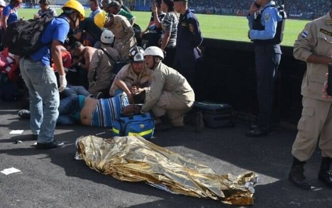 Tumulto no estádio causou mortes no Campeonato Hondurenho