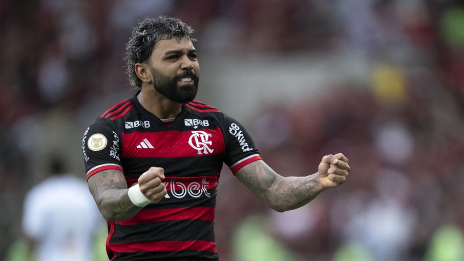 Gabigol voltou a marcar na vitória do Flamengo contra o Juventude