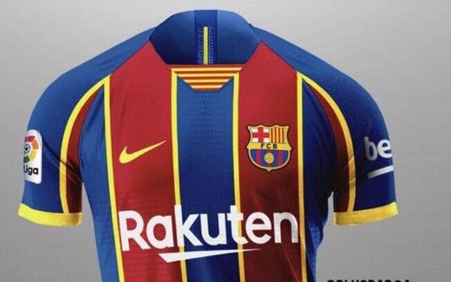 Nova camisa do Barcelona