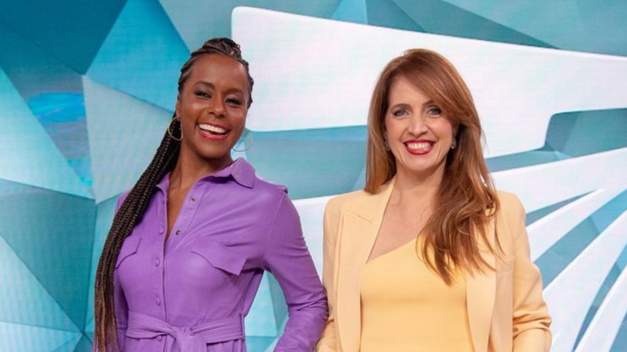 Maju Coutinho e Poliana Abritta Maju Coutinho e Poliana Abritta
