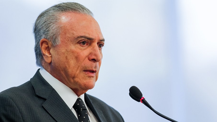 O ex-presidente Michel Temer O ex-presidente Michel Temer