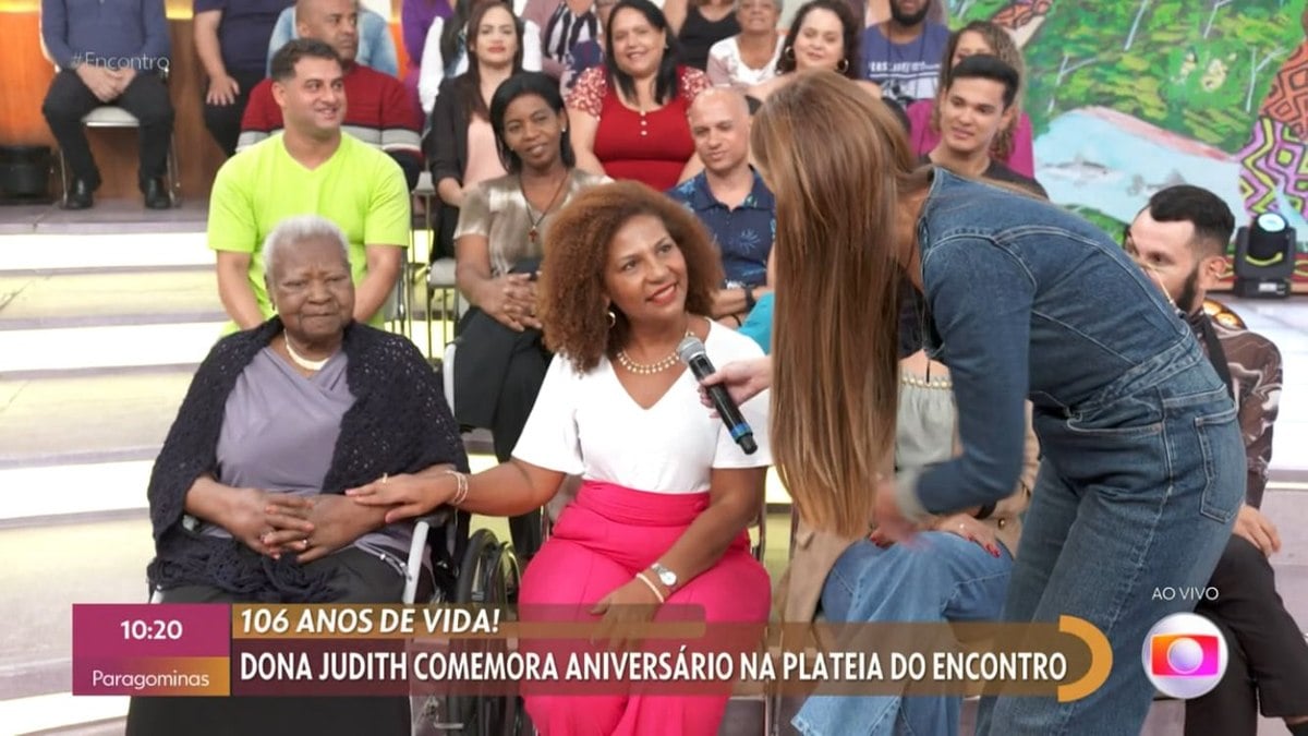 'Você é amada pelo Brasil', disse convidada da plateia para Patricia Poeta
