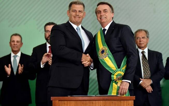 Gustavo Bebianno e Jair Bolsonaro