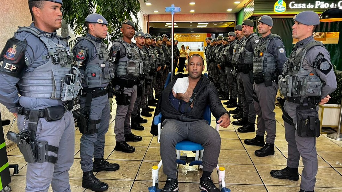 Policial foi baleado durante a operação contra lavagem de dinheiro no PCC, na última quinta-feira (30) Policial foi baleado durante a operação contra lavagem de dinheiro no PCC, na última quinta-feira (30)