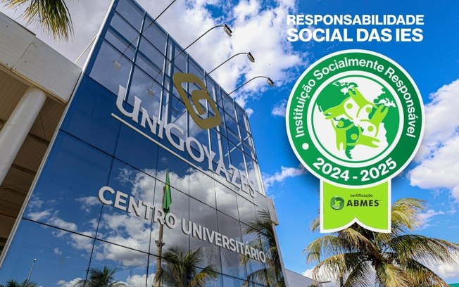 UniGoyazes recebe Selo Instituição Socialmente Responsável