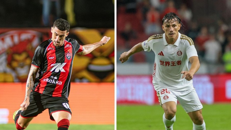 Baralhas, no Vitória, e Bernabei, do Internacional, devem ser titulares