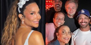 Novo affair de Ivete Sangalo marca presença em show da cantora