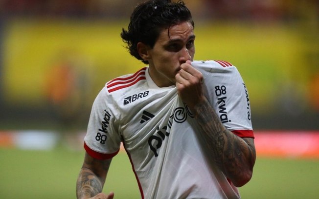 “A gente sabia que ia ser um jogo difícil”, diz Pedro após marcar novamente com a camisa do Flamengo
