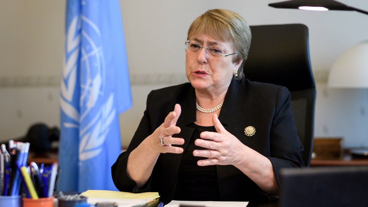  Michelle Bachelet anunciou que não vai se candidatar a um segundo mandato.