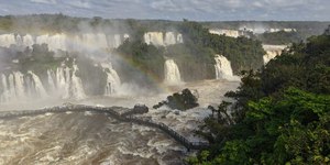 Vazão das Cataratas do Iguaçu deve se manter acima do normal
