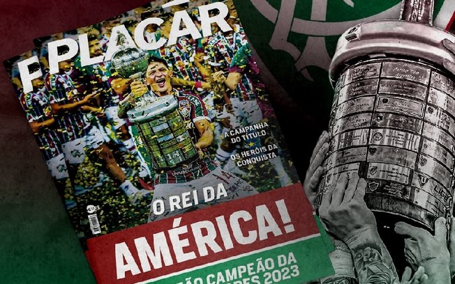 PLACAR lança o pôster do Fluminense, campeão da Libertadores de 2023 PLACAR lança o pôster do Fluminense, campeão da Libertadores de 2023
