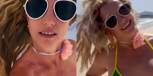 Britney Spears posta foto sem roupa em praia do México