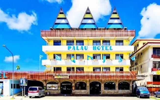 Palau Hotel é o mais antigo de Palau