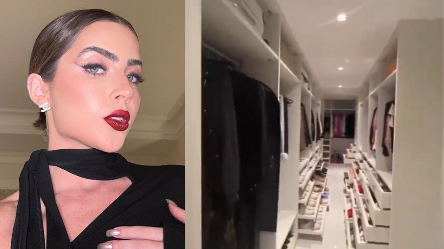 Jade Picon revela closet enorme e vira chacota na internet 