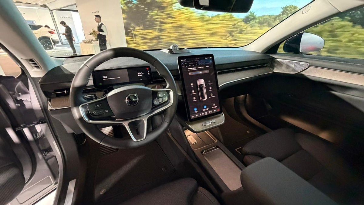 Interior do VOLVO ES90 