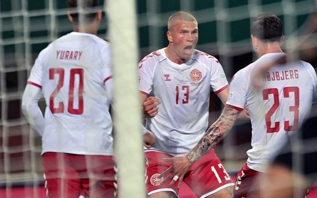 Em jogo movimentado, Dinamarca bate a Áustria na Liga das Nações