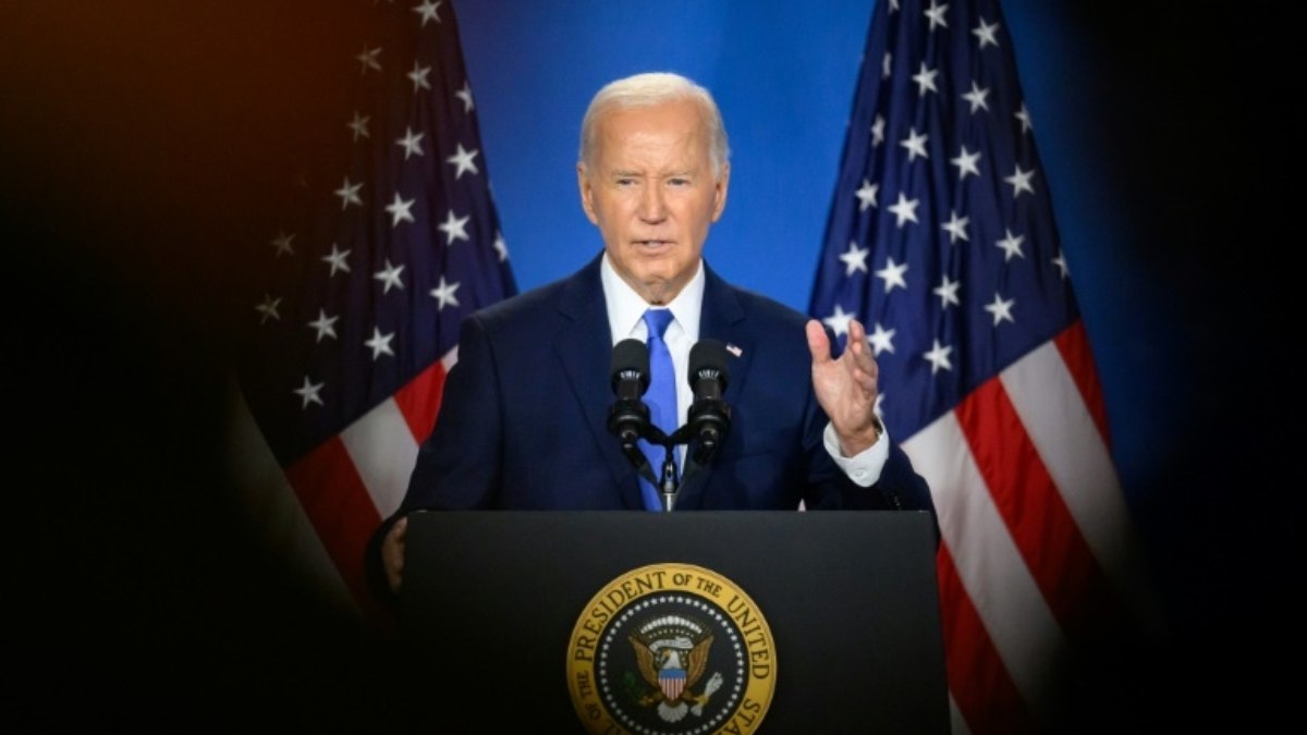 Joe Biden se defendeu das críticas e também falou sobre Donald Trump