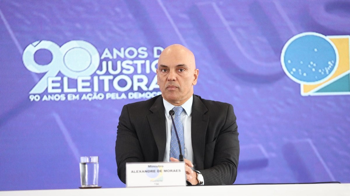 Alexandre de Moraes, presidente do TSE
