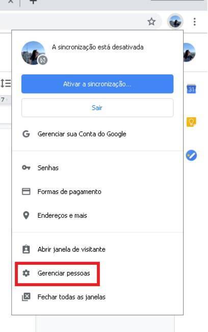 criar perfis