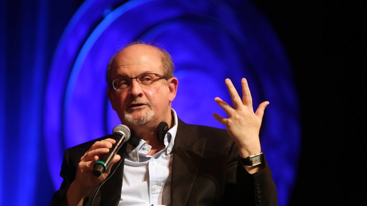 Salman Rushdie, autor do livro 'Os Versos Satânicos'