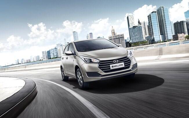 De acordo com levantamento, os jovens brasileiros curtem o design e economia de combustível do  Hyundai HB20
