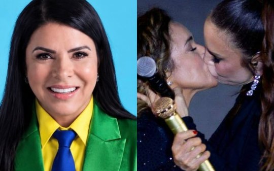 Mara Maravilha detona Daniela Mercury ao resgatar beijo com Ivete