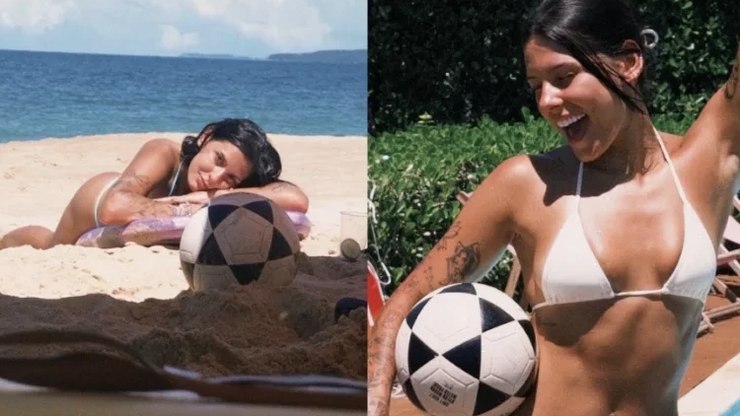 Ana Castela posa de biquíni e agita seguidores