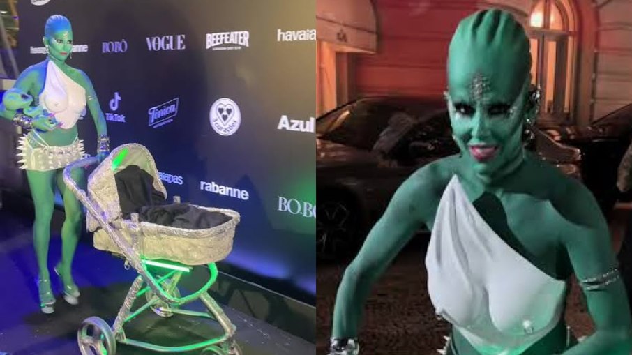 Deborah Secco no Baile da Vogue em 2024
