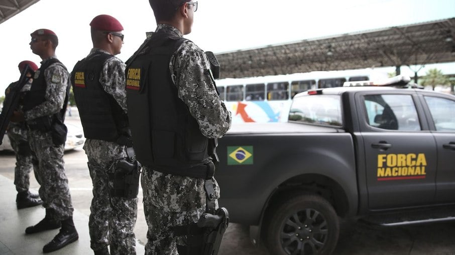 Agentes da Força Nacional iniciam ações de reforço no Rio de Janeiro
