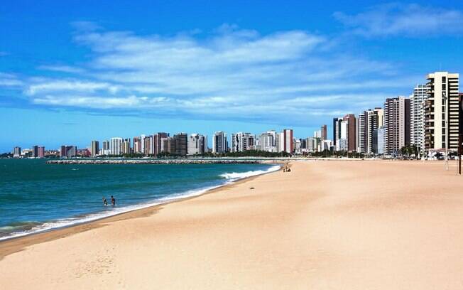 Fortaleza é conhecida por suas praias