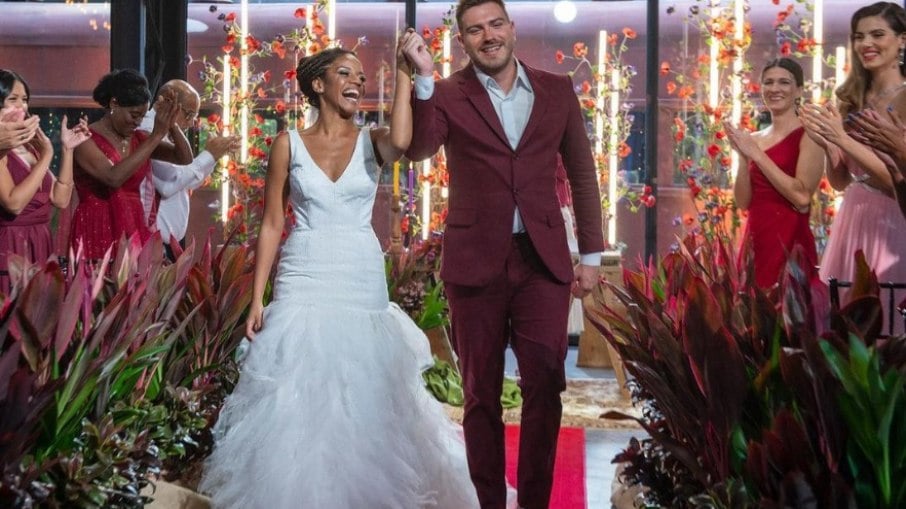 Thamara e Alisson se casaram no reality 'Casamento às Cegas'