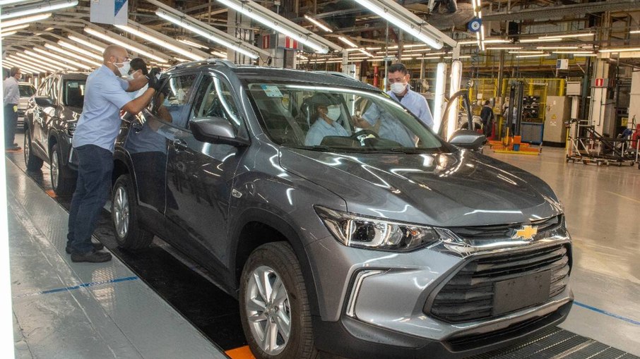 Nova geração do Chevrolet Tracker é um dos modelos montados na fábrica de São Caetano do Sul (SP)