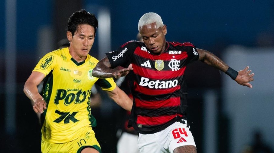 Mirassol e Flamengo empataram em jogo de seis gols Mirassol e Flamengo empataram em jogo de seis gols