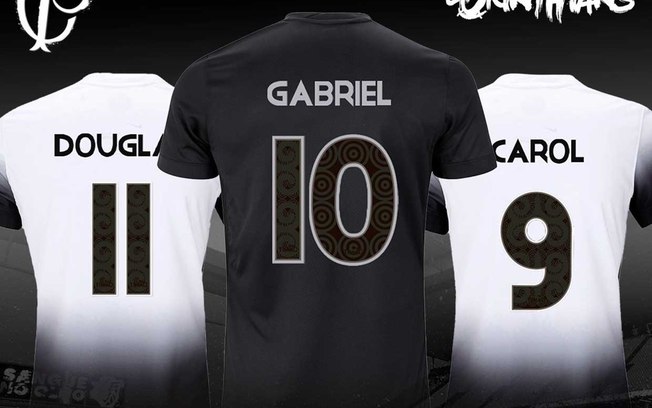 Loja do Corinthians brincou com a imagem sobre Gabigol 