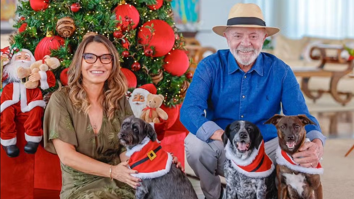 Janja e Lula passam Natal em Brasília