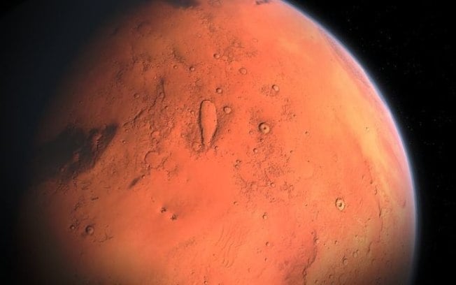 Sonda da NASA captura foto incrível de vulcão em Marte