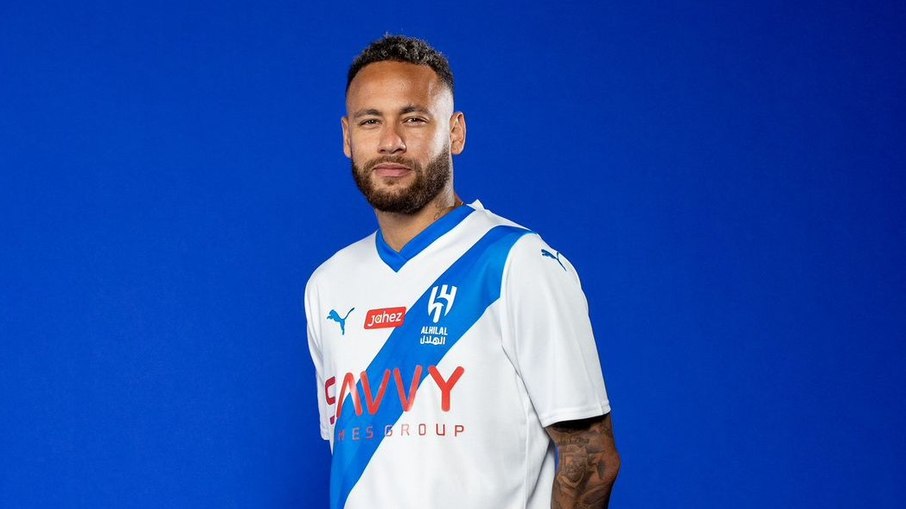 Neymar foi anunciado pelo Al-Hilal, da Arábia Saudita