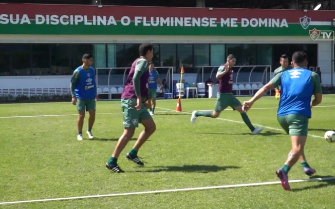 Fluminense treina forte durante a semana para duelo contra o Athletico-PR