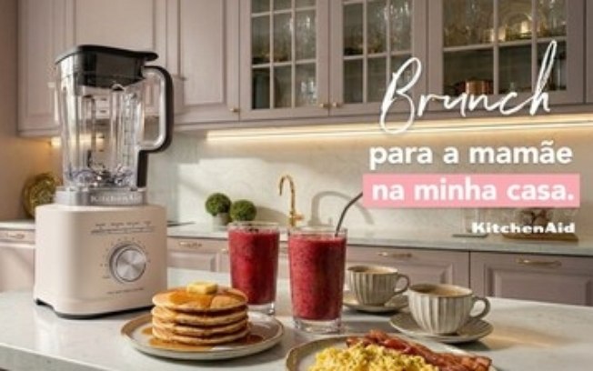 KitchenAid convida os filhos para serem os grandes anfitriões em Campanha de Dia das Mães